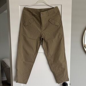 Kut from the Kloth Women's Tan Cropped Pants